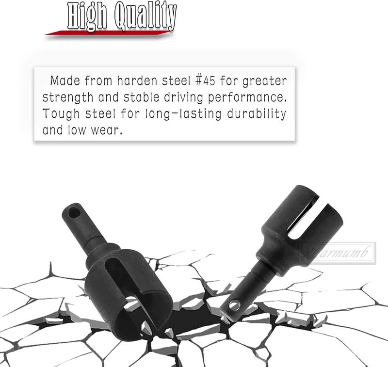 Rcarmumb Differential Outdrive #45 Steel Upgrades for 1/8 Kraton, Notorious, Outcast, Talion, Typhon 6S BLX, 1/7 Felony, Infraction, Mojave 6S BLX - 2PCS - Image 4