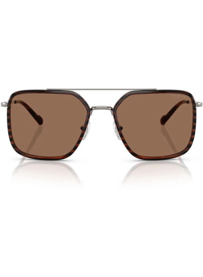 Vogue Men Full Rim Square Sunglasses 0VO4336SI 57 - Image 2