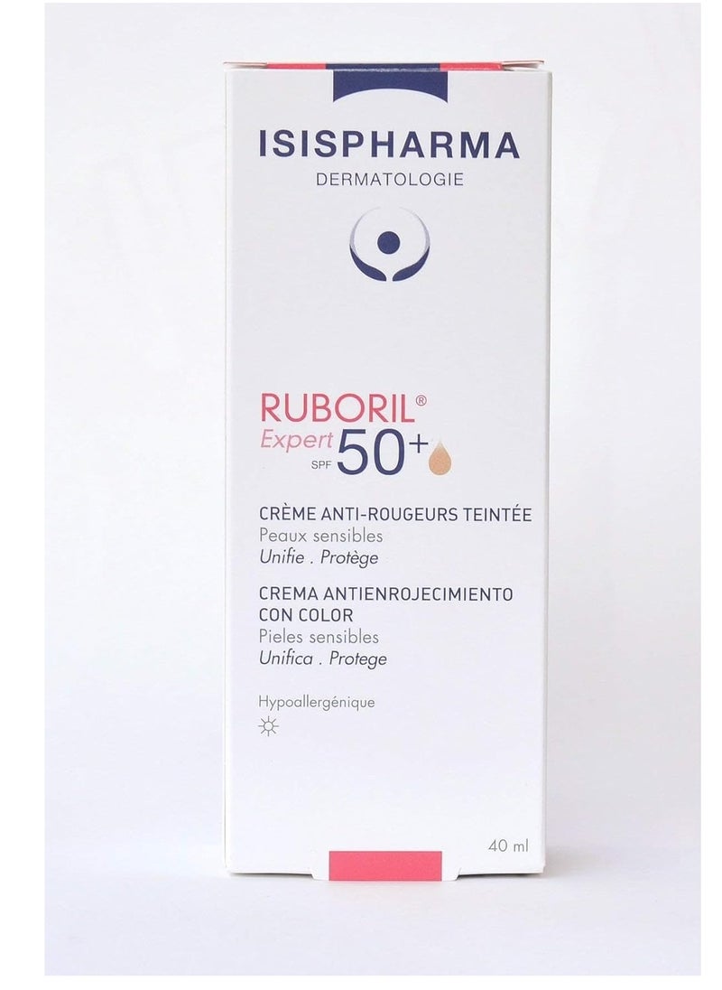 ISIS PHARMA - Isis Pharma Ruboril Expert Spf 50 Anti Redness Cream 40Ml - Image 1