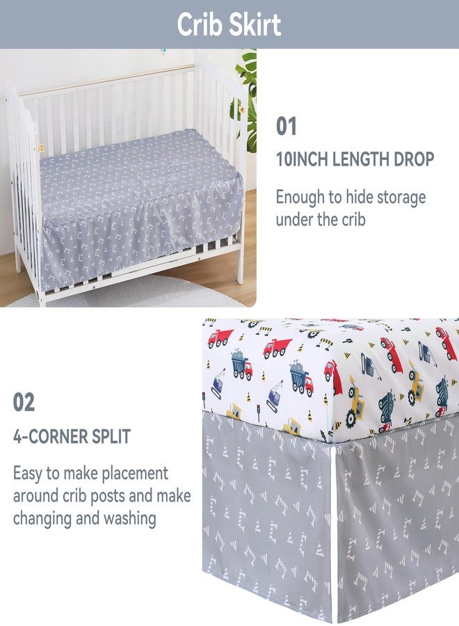 Viviland 3 Pieces Baby Bedding Set for Boy Girls, Baby Bedding Set for Newborn, Infant & Toddler - CAR - Image 5