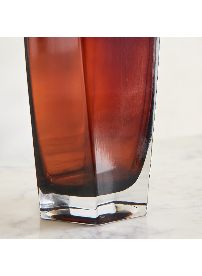 Home Box Pedro Decorative Heavy Glass Vase - 13.5x8x24.5 cm - Image 3