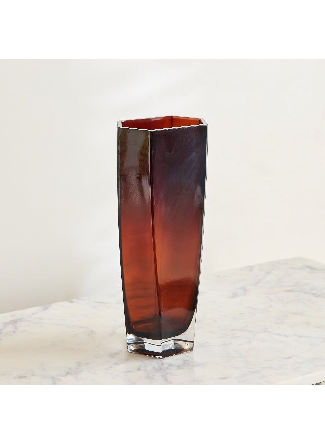 Home Box Pedro Decorative Heavy Glass Vase - 13.5x8x24.5 cm - Image 2