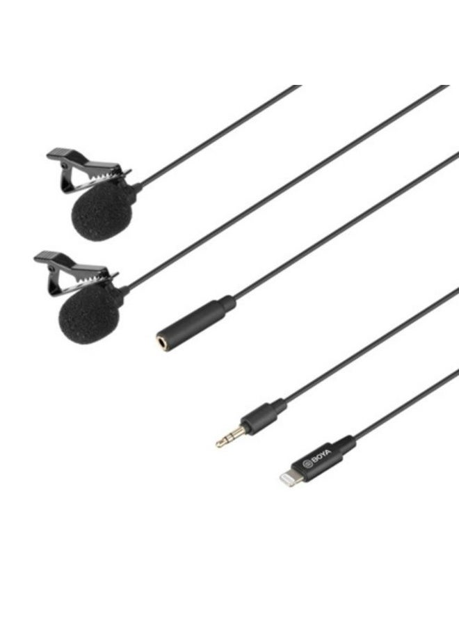BOYA Lavalier Microphone for iOS Devices – High-Quality Sound and Easy Recording  - Image 1