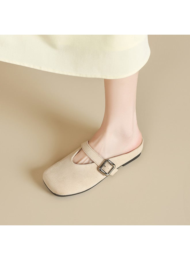 15MINS Limited-time Sale】japanese-inspired Commuter Mules - Summer 2025 Soft-soled Closed-toe Slip-on Loafers For Women - Image 3