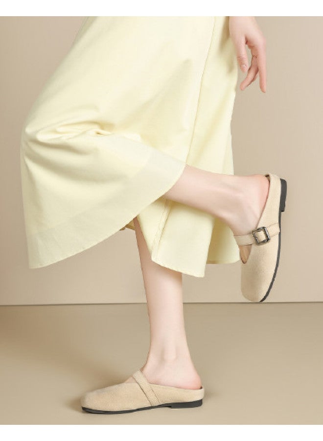 15MINS Limited-time Sale】japanese-inspired Commuter Mules - Summer 2025 Soft-soled Closed-toe Slip-on Loafers For Women - Image 1