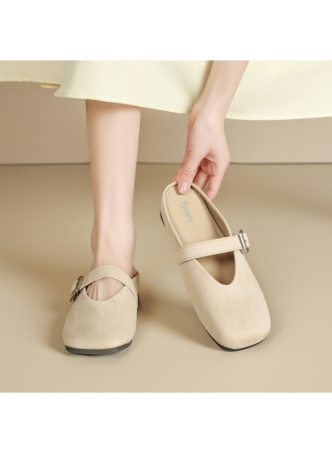 15MINS Limited-time Sale】japanese-inspired Commuter Mules - Summer 2025 Soft-soled Closed-toe Slip-on Loafers For Women - Image 4