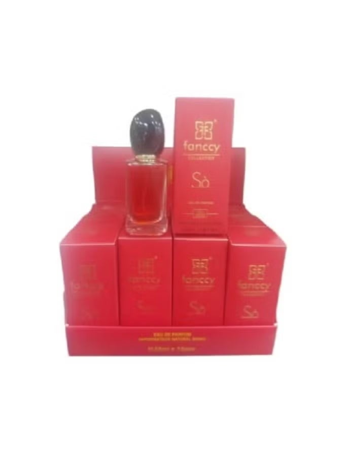 فانسي عينات ميني اس اي احمر من فانسي 12 قطعة 25مل