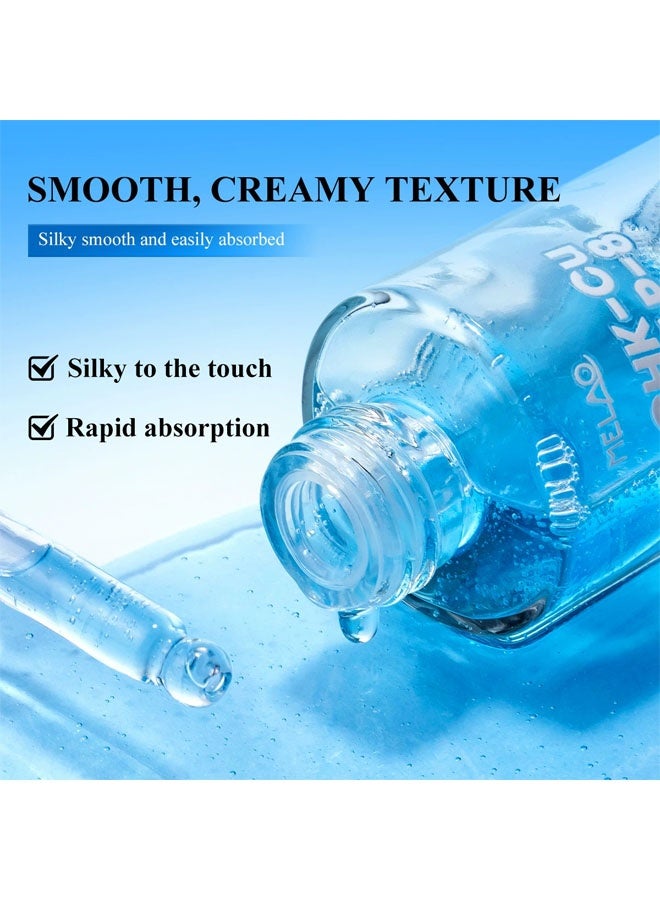 MELAO GHK-Cu SNAP-8 Peptide Serum 30ml - Anti-Wrinkle Firming Brightening Nourishing, Reduces Dynamic & Static Wrinkles, Boosts Collagen, Hydrates Plump Skin For Women - Image 4