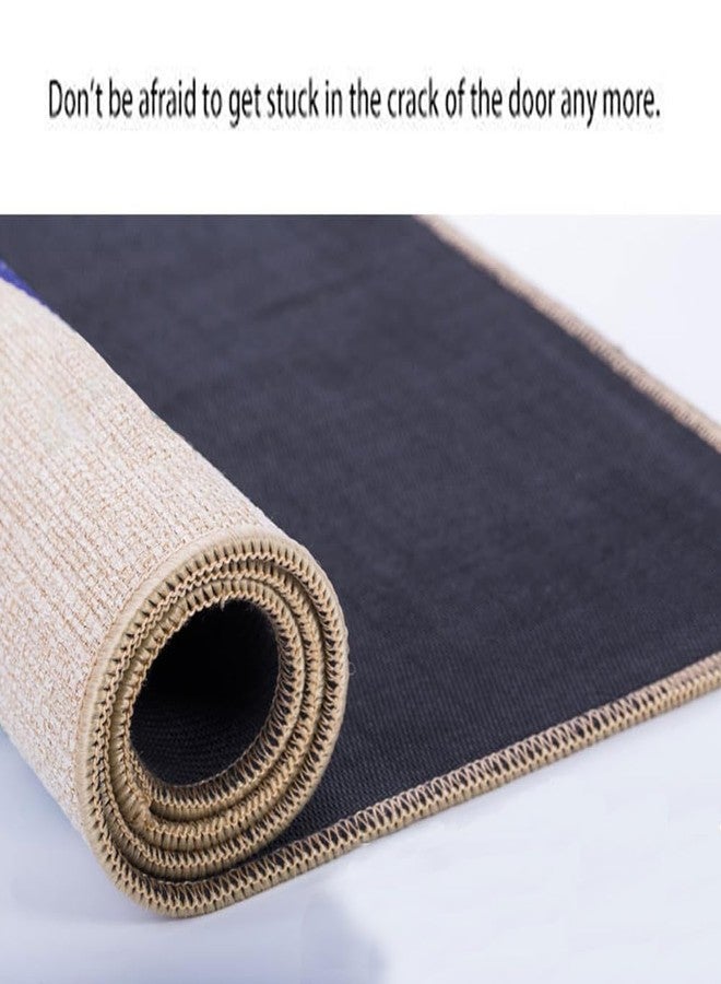 Assaoy Door mat Outdside Entrance,As for me and My House We Will Serve The,Funny Doormats Front Door mat Indoor Entrance,Welcome Floor Mat Spring Rubber Rugs Washable Patio Home Decora 23.6 X 15.7 in - Image 3