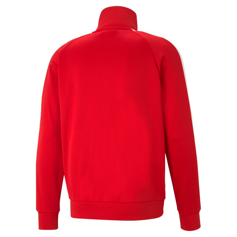 PUMA Iconic T7 Mens Red Track Jacket - Image 2