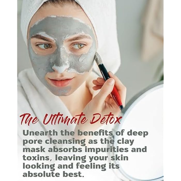 Aztec Secret– Indian Healing Clay 1 lb – Deep Pore Cleansing Facial & Body Mask – The Original 100% Natural Calcium Bentonite Clay – New Version 2 - Image 5