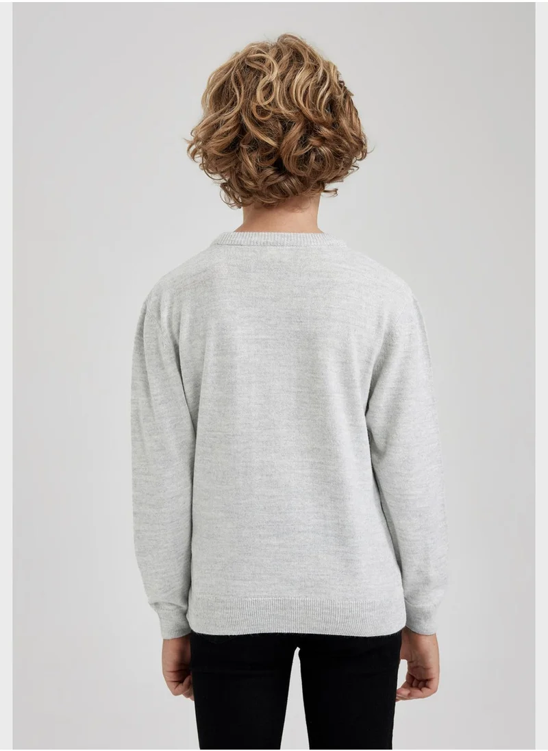 ديفاكتو Kids Essential Knitted Sweater