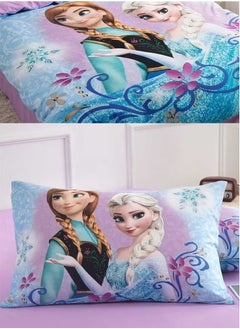 UKR UKR Kids Bedding Set – 3-Piece Printed Set for Girls | Soft Pillowcase, Duvet Cover & Bedsheet (150x200 cm) for Single Bed | Cozy & Stylish Bedroom Decor for Girls' Room  - Image 2