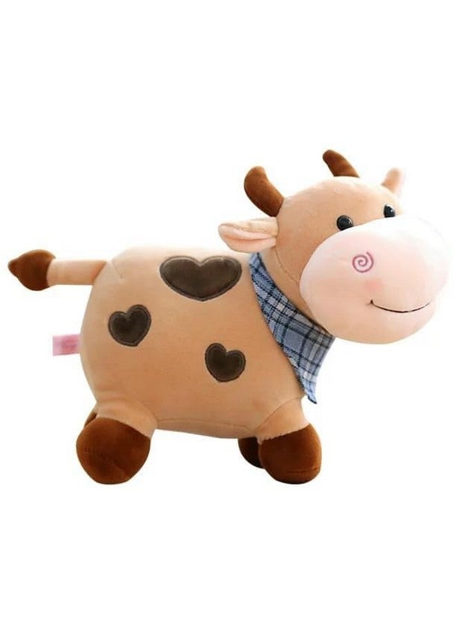 Sanwaliyaji Collection Cow Soft Toys Pet Animal Adorable Standing Cow with Smiling Face Stuffed Soft Doll Toy for Kids Soft Plush Stuff Toy | for Boys, Girls, Babies, Kids - Image 3