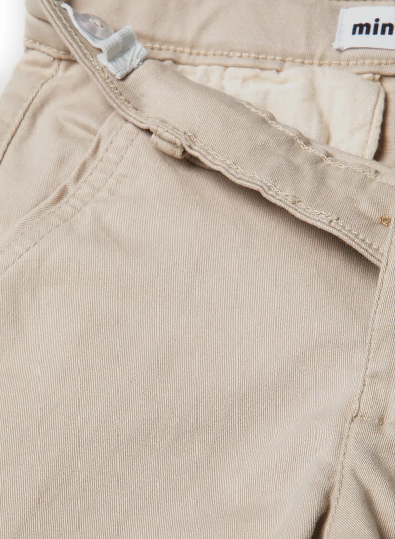 MINOTI Boys' Chino Shorts with Adjustable Waist