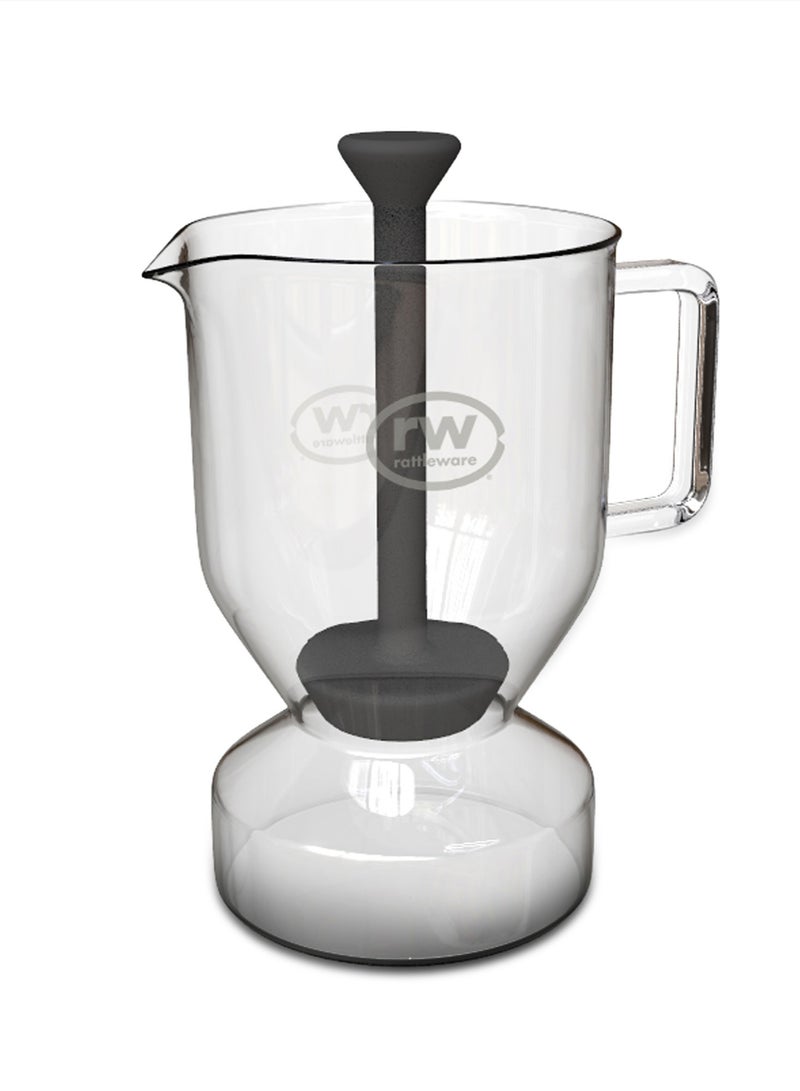 Rattleware Glass Cupping Brewer Coffee Maker (5.9”) – Heat-Resistant Coffee Tasting Brewer, Perfect for Cupping, Pour Over, Drip Coffee, Specialty Coffee, Baristas & Home Brewing, Durable & Easy to Use - Image 1