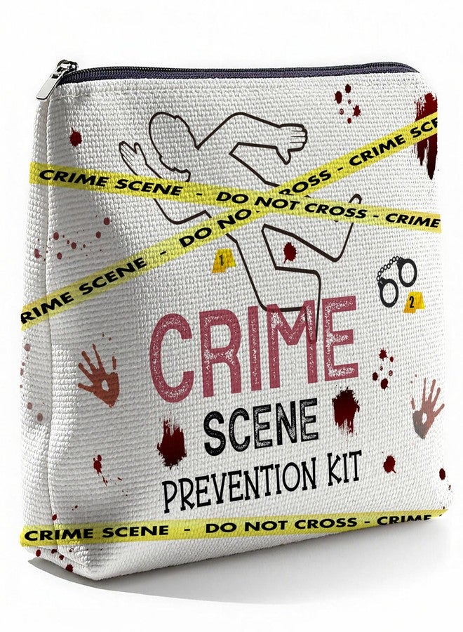 CLHHM Friends TV Show Gifts Makeup Bag Crime Show Inspired Gift Merchandise Zipper Cosmetic Bag Funny Period Travel Pouch for Women Girls Graduation Friendship Birthday - Image 1
