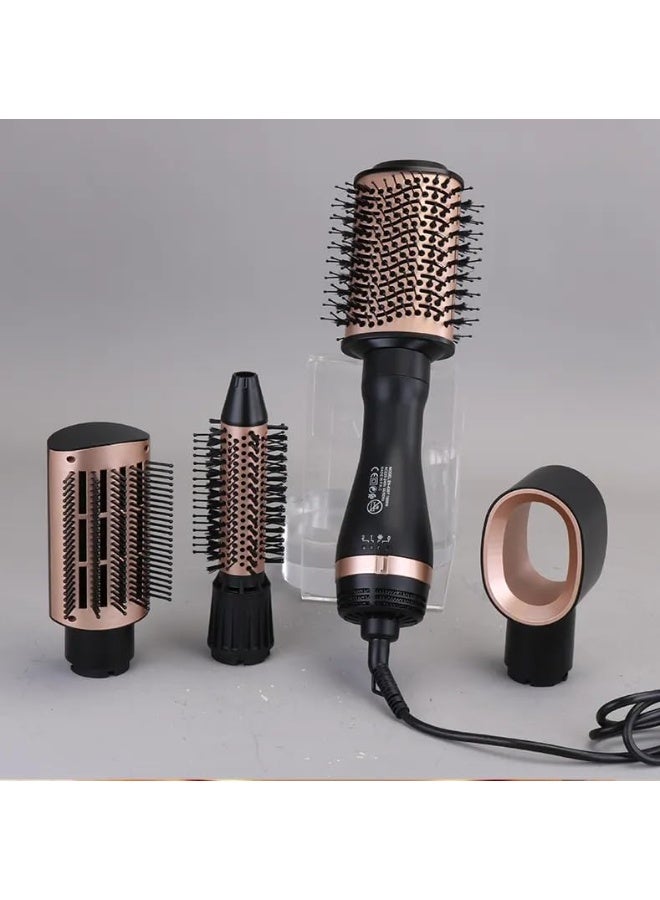 ENZO Professional Enzo EN-6207 4-in-1 Professional Hair Dryer & Styler – Multi-Function Hot Air Brush with Volumizer, Straightener & Hair Concentrator - Intl Version - Image 4