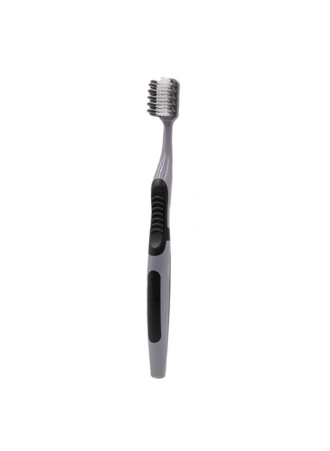 Ooak Toothbrush, Tapered V++Arc Bristles, 2 Pack Silver/Black - Image 4