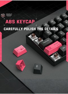onikuma G55 Mechanical Gaming Keyboard,61 Keys Ultral Compact Wired Keyboard with RGB Backlit,Easy to Carry on Business Trip,for PC/Mac Gamer  - Image 3
