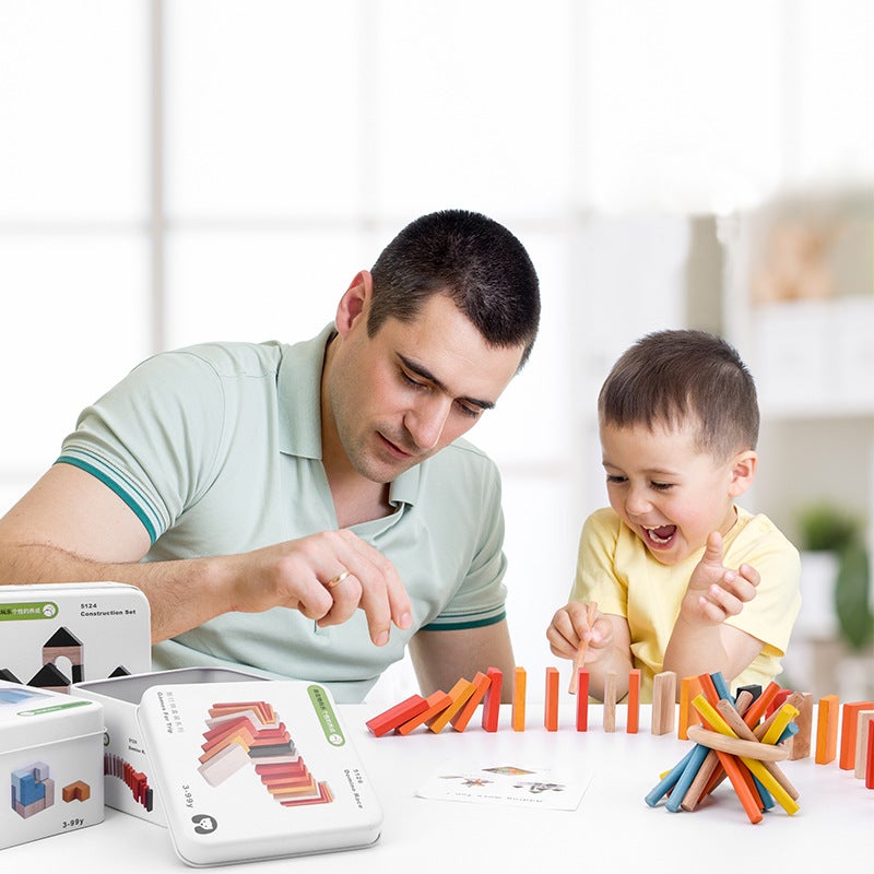 Children'S Educational Travel Iron Boxed Rubik'S Cube Puzzle Building Blocks Gyro Baby Early Education Cognitive Boys And Girls Toys - Image 3