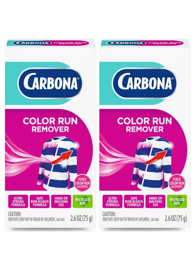 CARBONA ® Color Run Remover | Powerful Bleed Eliminator | Fixes Run Accidents | 2.6 Oz, 2 Pack - Image 1