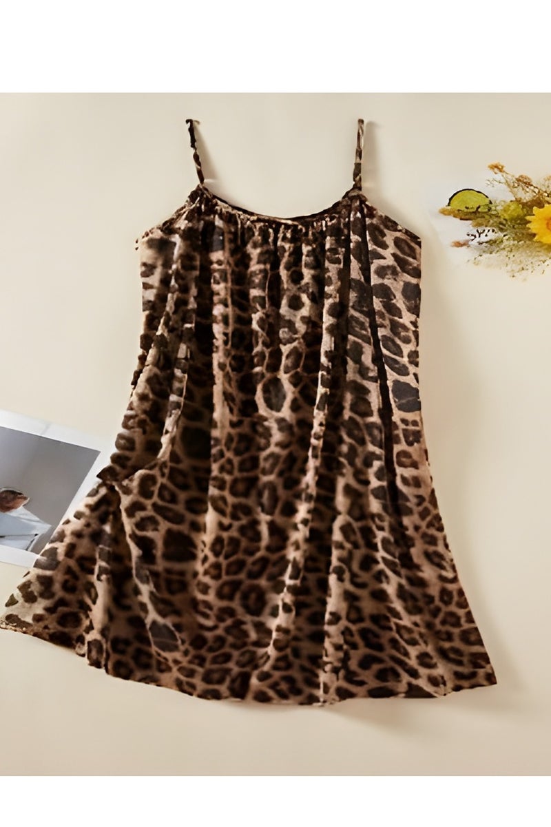 فستان ماكسي نسائي بلا أكمام من الحرير مع طبعة فريدة حصري - أنيق، مريح، قابل للتنفس، كاجوال، فستان طويل أنيق للنساء، مثالي للارتداء اليومي، الحفلات، الخروجات العائلية، إجازات الشاطئ، موضة الصيف، ملابس رائجة