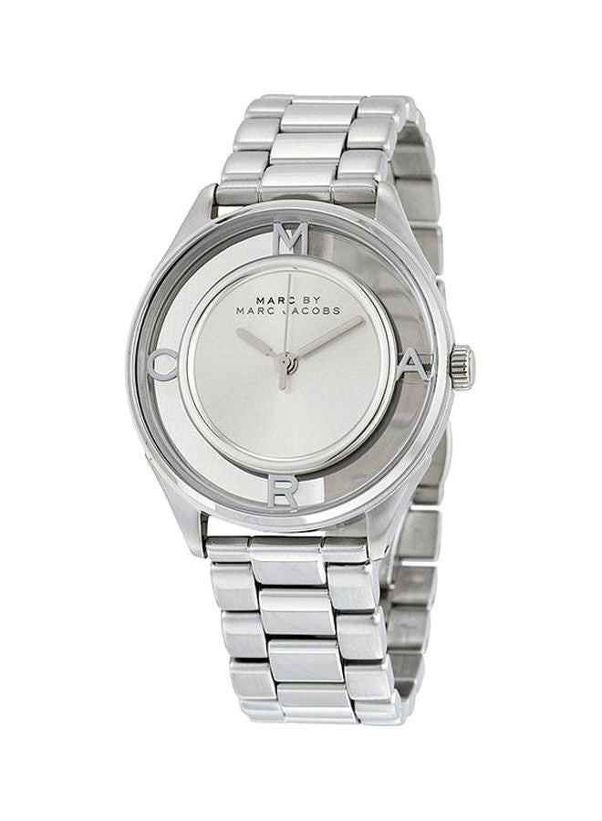 مارك جاكوبس ساعة مقاومة للماء بعقارب طراز MBM3412 نساء - Image 1