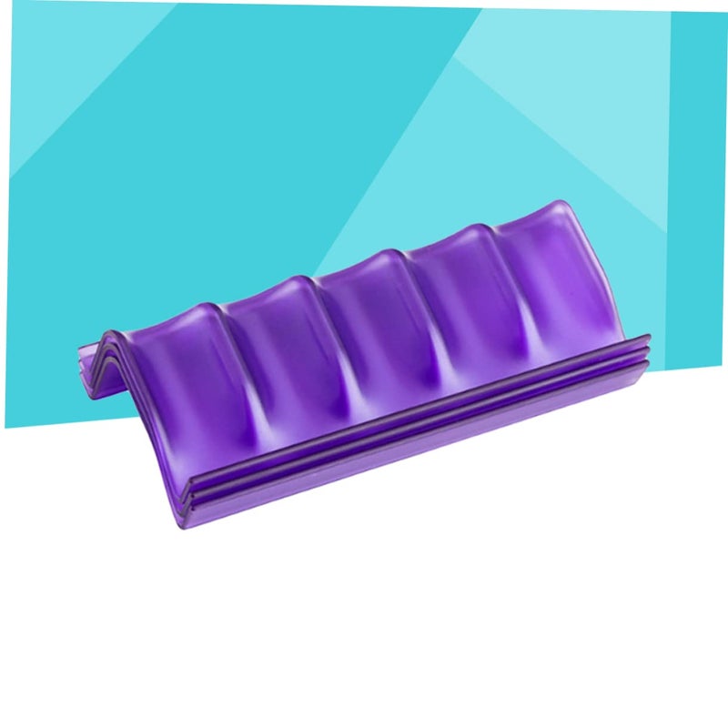 3pcsx3pcs Purple Stackable Drawer Organizer Rack for Essential Oil Bottles Storage - Image 3