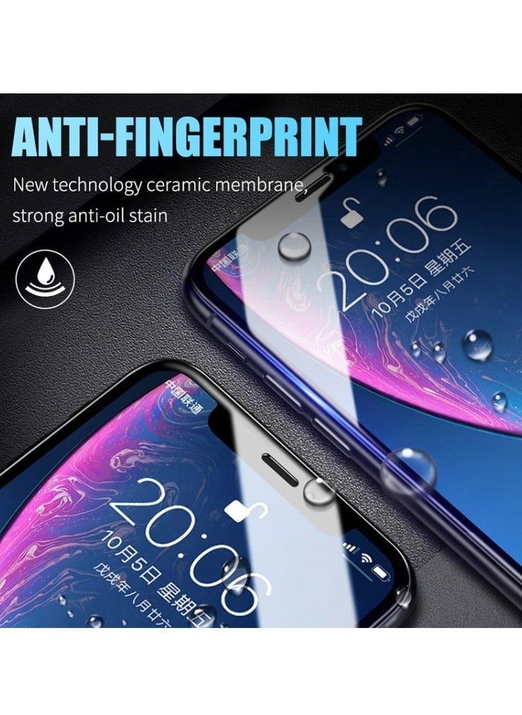 تيمبرد غلاس - واقي شاشة بحواف سوداء من الزجاج المقوى متوافق مع هاتف Samsung Galaxy S20 - Image 1