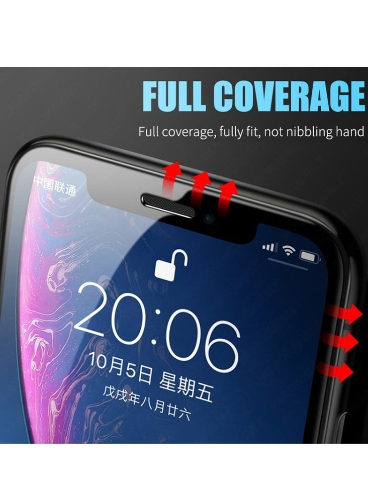 تيمبرد غلاس - واقي شاشة بحواف سوداء من الزجاج المقوى متوافق مع هاتف Samsung Galaxy S20 - Image 1