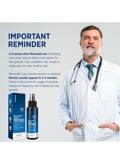 CARVENCHY Hair Growth Serum 5% Minoxidil for Men and Women,Hair Regrowth Treatment for Stronger Thicker Longer Hair - With Biotin - Help to Stop Thinning and Loss Hair 3.38fl.oz/100ml  - Image 5