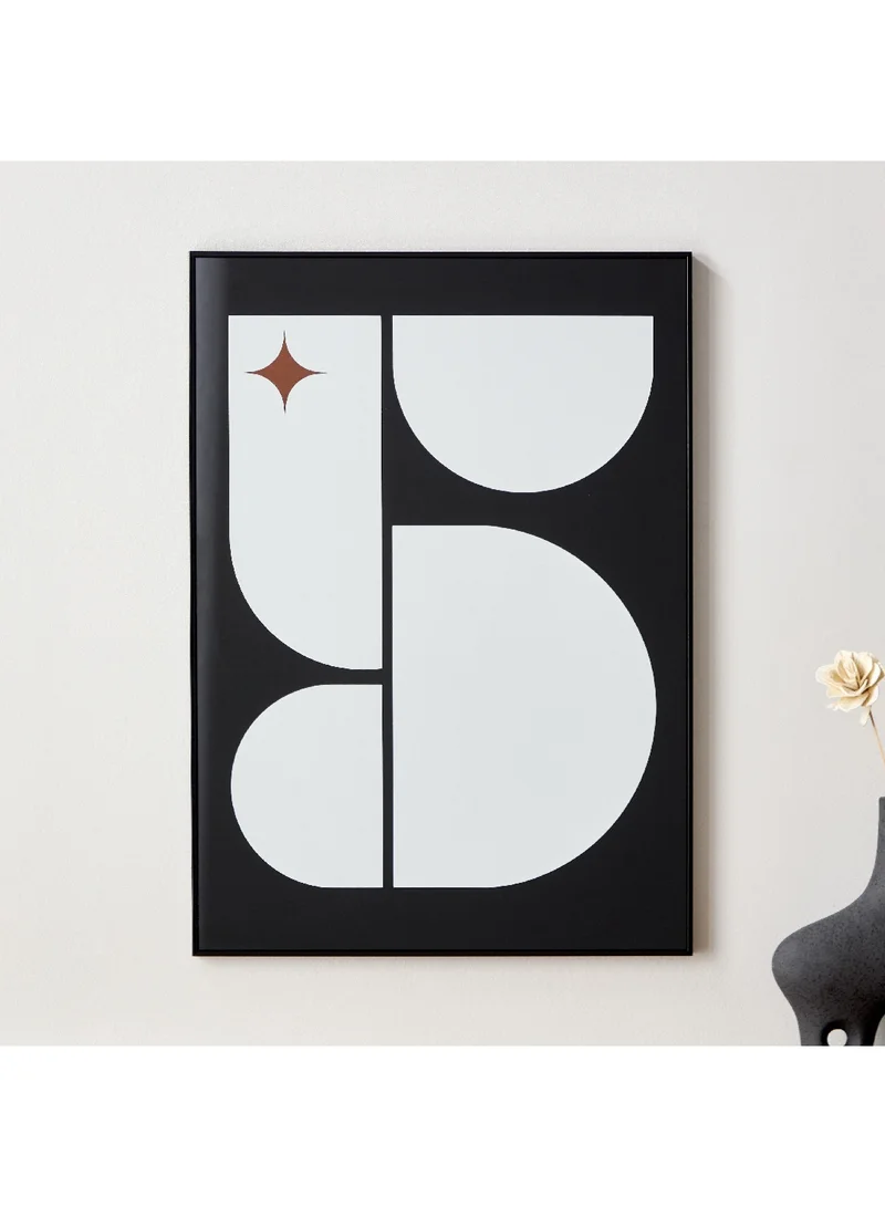 Home Box Fero Tinted Framed Wall Art 50 x 70 x 2 cm