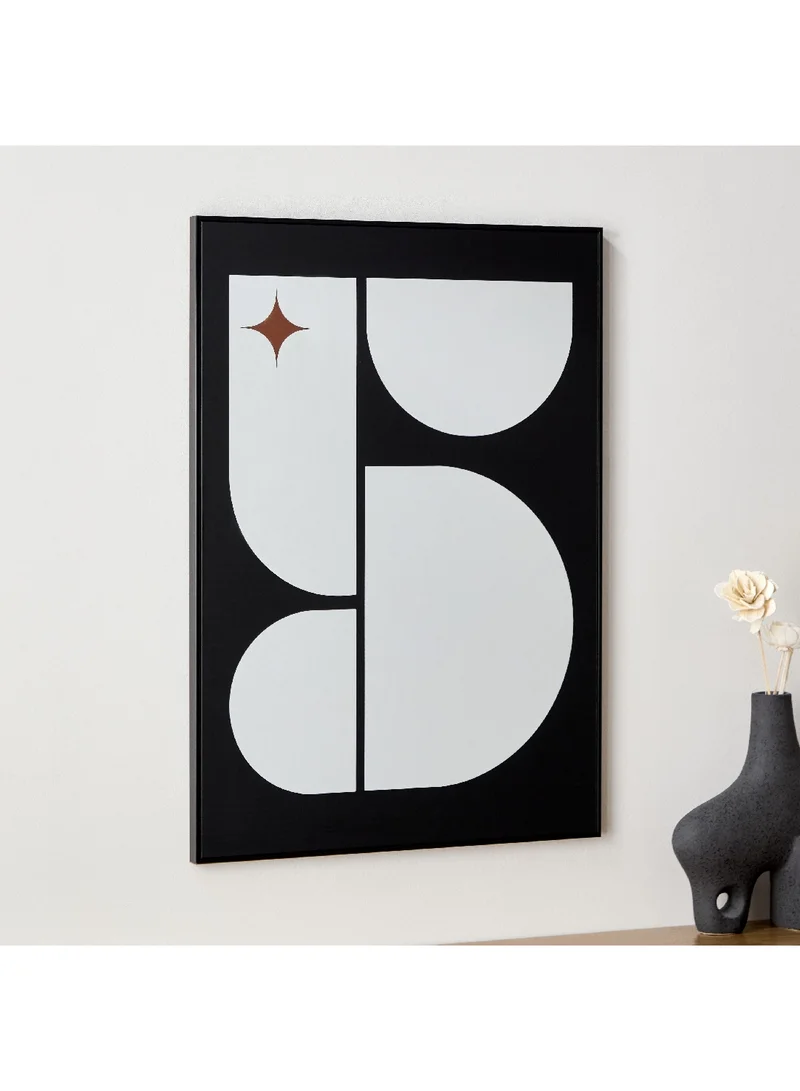 Home Box Fero Tinted Framed Wall Art 50 x 70 x 2 cm