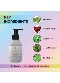 CIEL Daily Detox Gentle Cleanser - Sulphate Free | Removes Makeup, Softens & Detoxifies For All Skin Types - 100Ml  - Image 3