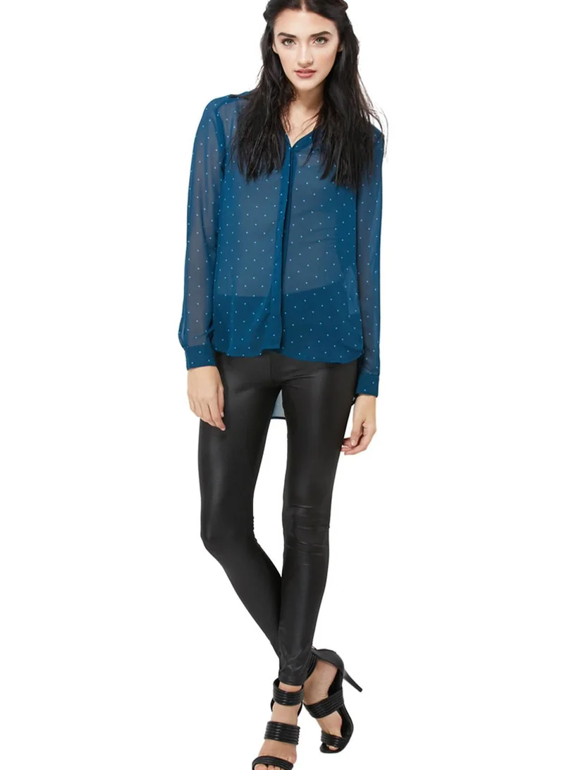 VERO MODA Dolla Sheer Dotted Shirt