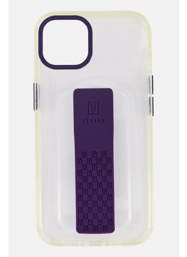 LEVELO iPhone 14 IMD Graphia Clear Case, Transparent  - Image 1