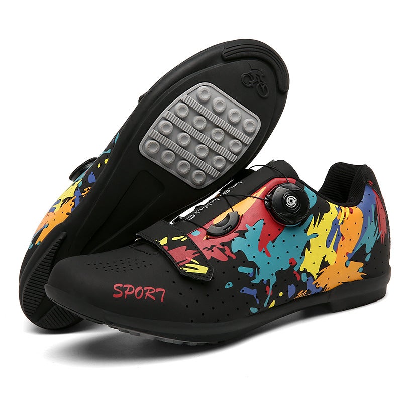 Mountain men's and women's leisure bicycle lock shoes hard-soled spinning cycling shoes Sports Equipment 36-46 yards  - Image 4