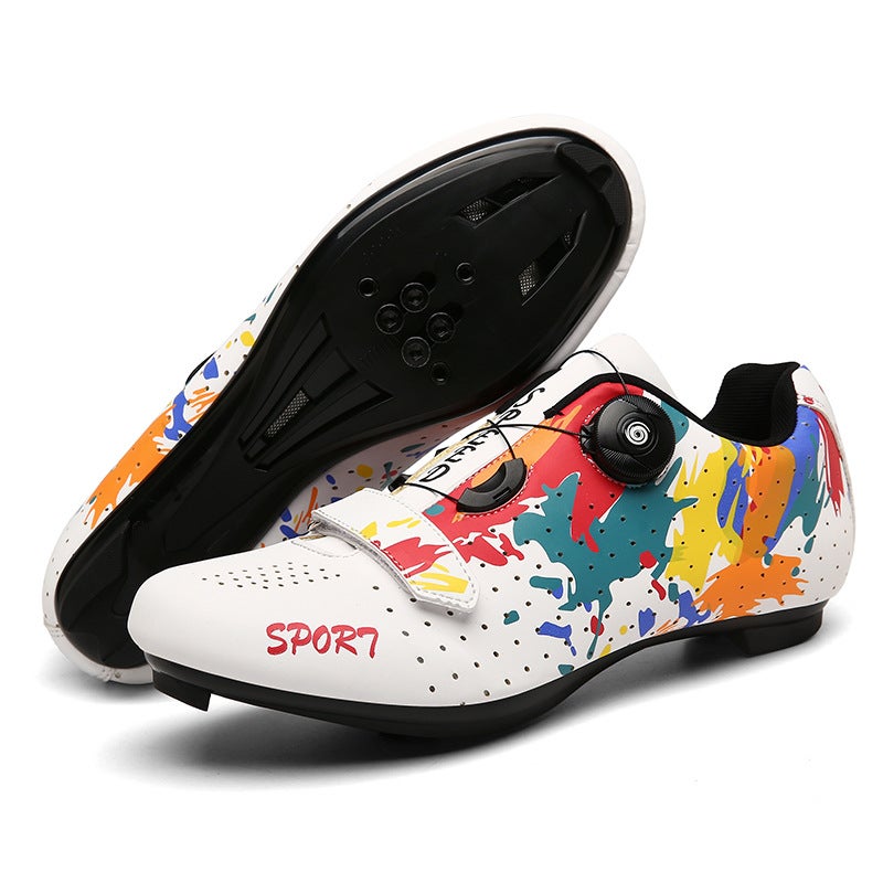 Mountain men's and women's leisure bicycle lock shoes hard-soled spinning cycling shoes Sports Equipment 36-46 yards  - Image 5