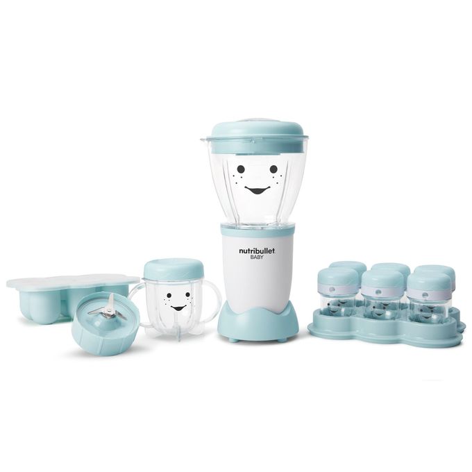 nutribullet Nby-50100 Baby Complete Food-Making System, 32-Oz, White, Blue, Clear - Image 5