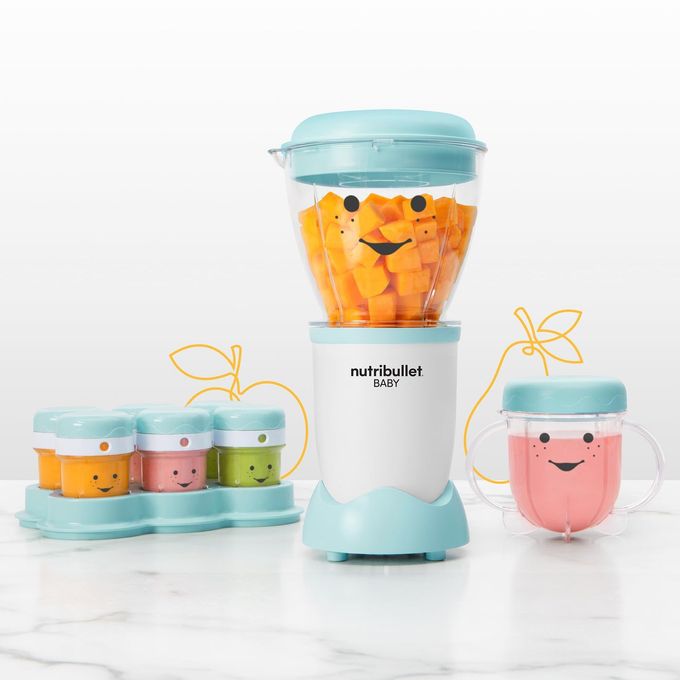 nutribullet Nby-50100 Baby Complete Food-Making System, 32-Oz, White, Blue, Clear - Image 3