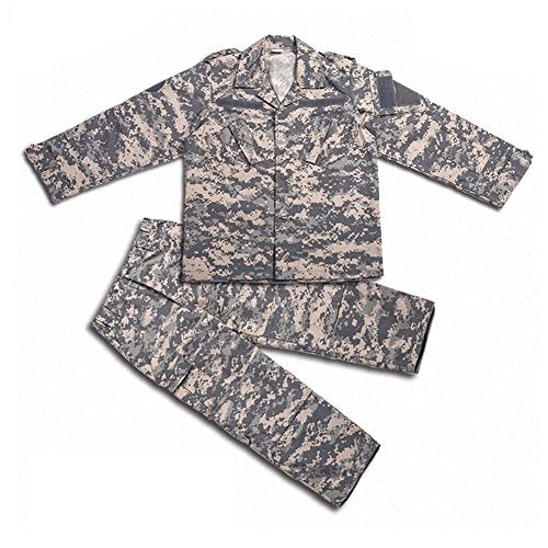 HANSTRONG GEAR H World Shopping Tactical Airsoft Kids Clothing Children BDU Hunting Military Camouflage Combat Uniform Suit (ACU,150) - Image 3