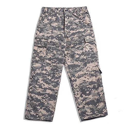 HANSTRONG GEAR H World Shopping Tactical Airsoft Kids Clothing Children BDU Hunting Military Camouflage Combat Uniform Suit (ACU,150) - Image 5