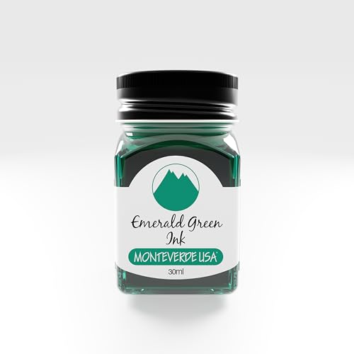 Monteverde USA Ink with ITF Technology, 30 ml Emerald Green (G309EG) - Image 1
