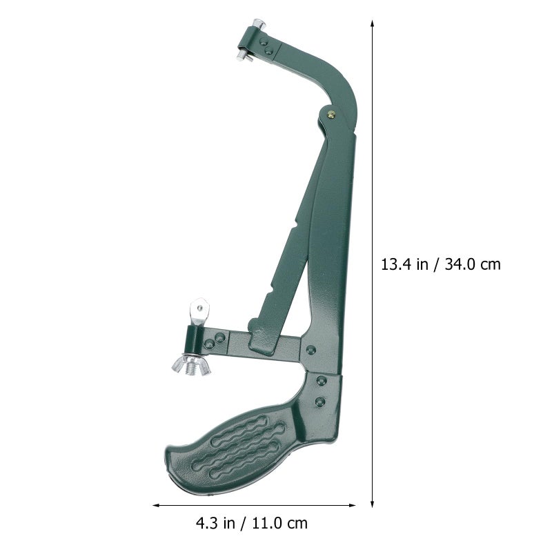 Steel Frame Hand Hacksaw Bow Portable Gardening Woodworking Cutting Saw Bracket - Image 3
