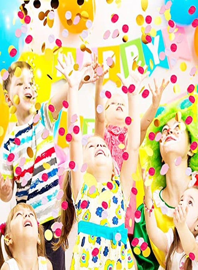 LEFUBABY 8 PCS Confetti Poppers Cannons for Gender Reveal Wedding Birthday Graduation Baby Shower Anniversary Christmas New Year's Kids Fun Party Supplies Decorations and Favors (Pink + Gold) - Image 5