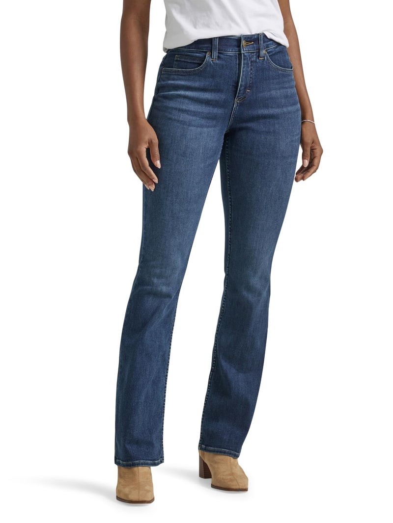 Lee Women's Ultra Lux Comfort with Flex Motion Bootcut Jean Star Rise 12 - Image 1