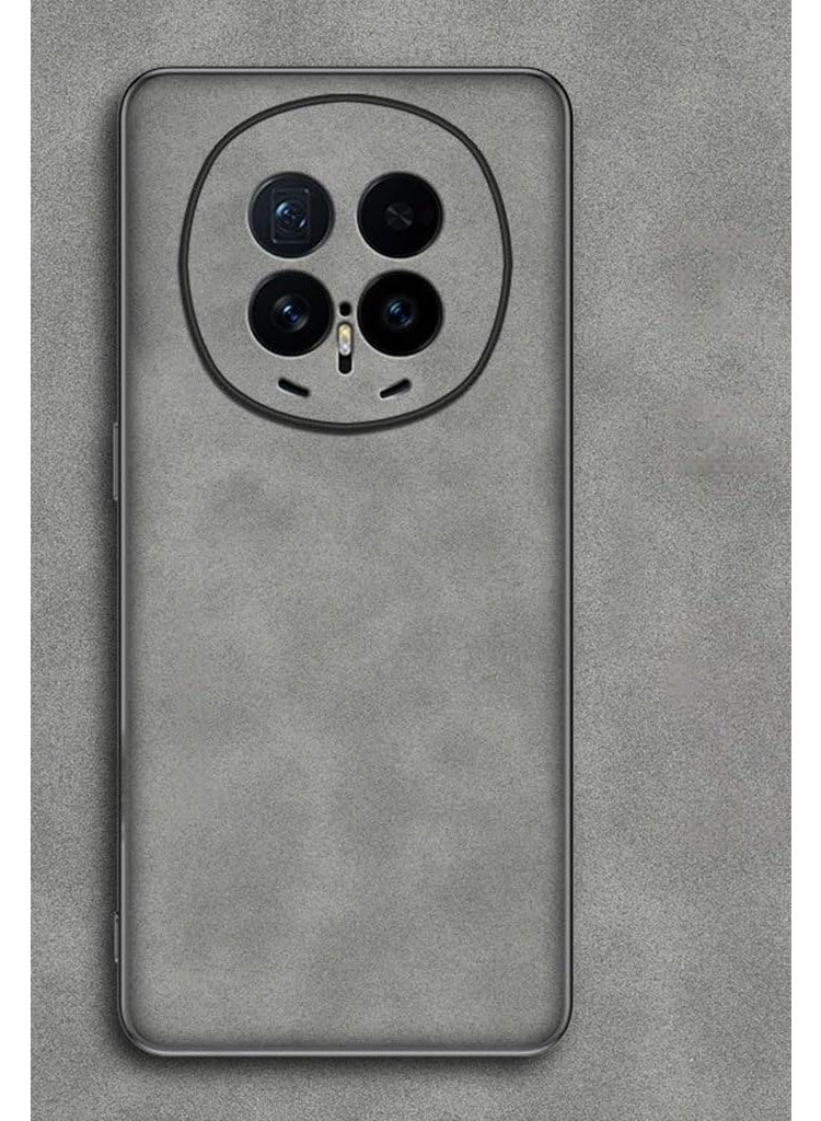 general Case for Honor Magic 8 Pro 5G, Camera Lens Protection，Imitation Sheepskin Leather Case Matte Bumper ，Military Grade Protection， Premium Texture Shockproof Honor Magic 8 Pro Cover - Image 1