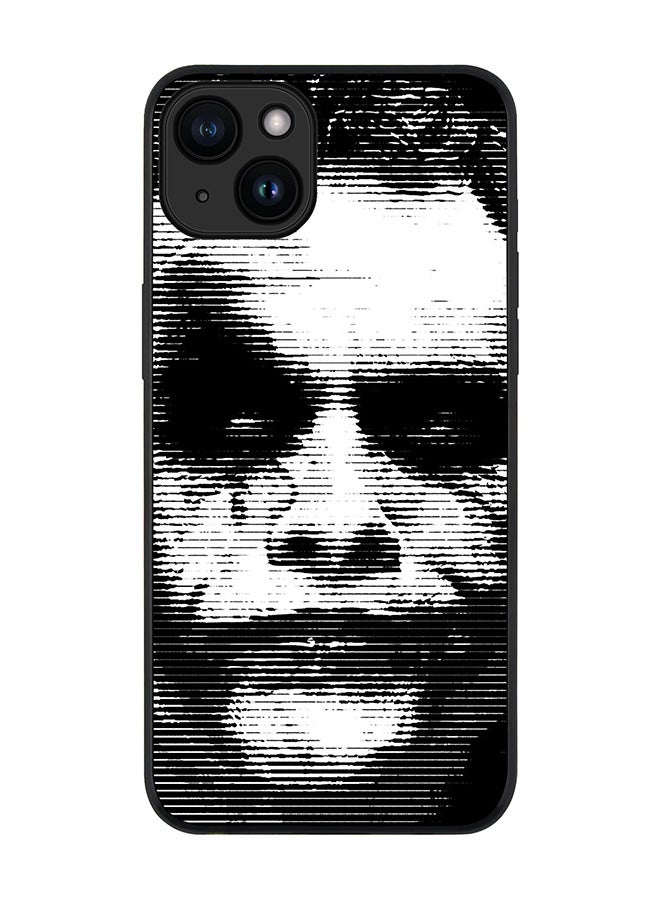 Stylizedd غطاء لجهاز آيفون 15 بلس - أسود متين نحيف مرن مضاد للصدمات TPU جل رقيق واقي للهاتف - جوكر - Image 1