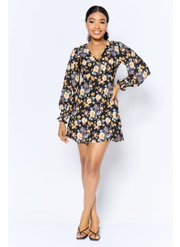 In the style Women Floral Mini Dress, Multicolor  - Image 4
